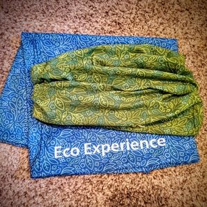 Eco Experience Bufs in Green & Blue Leaf Patterns!